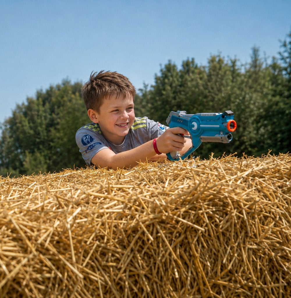 Lasergame huren vanaf €26 | 6 tot 75 spelers, Ophalen of Verzenden, Zo goed als nieuw, Verjaardag