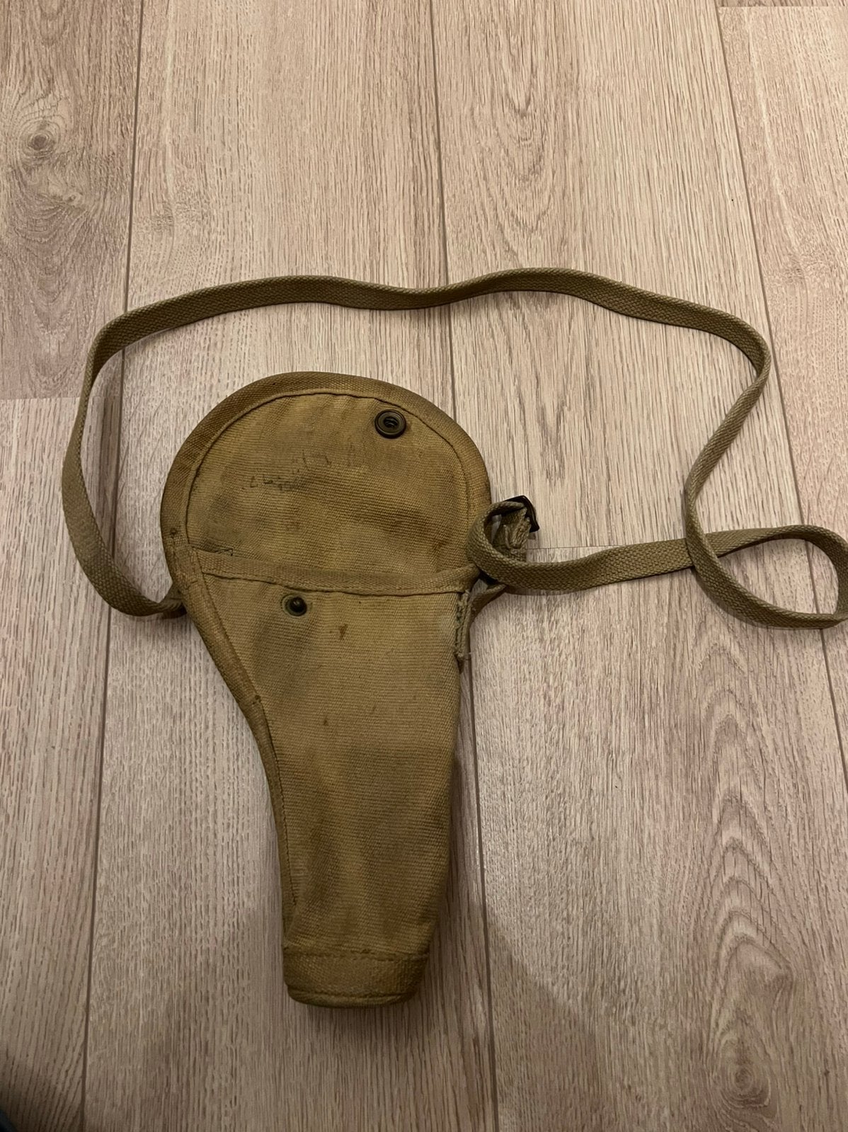 Flare pistool holster Canadees, Ophalen of Verzenden, Landmacht, Engeland, Helm of Baret