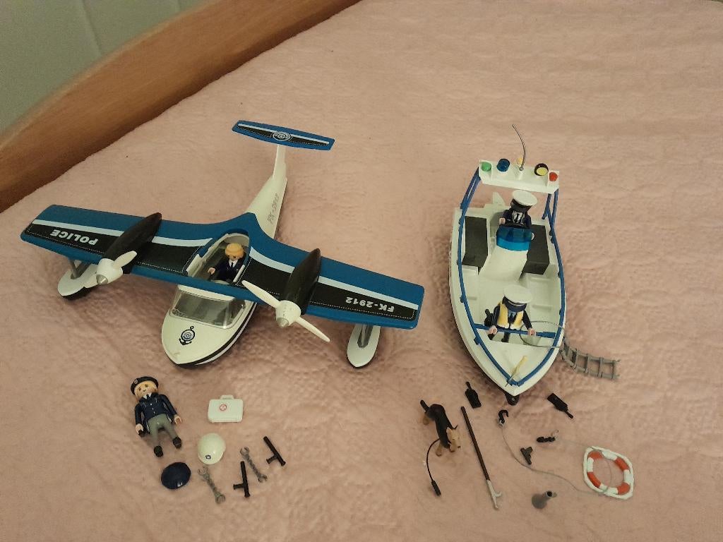 playmobil politie en brandweer, Verzenden, Nieuw