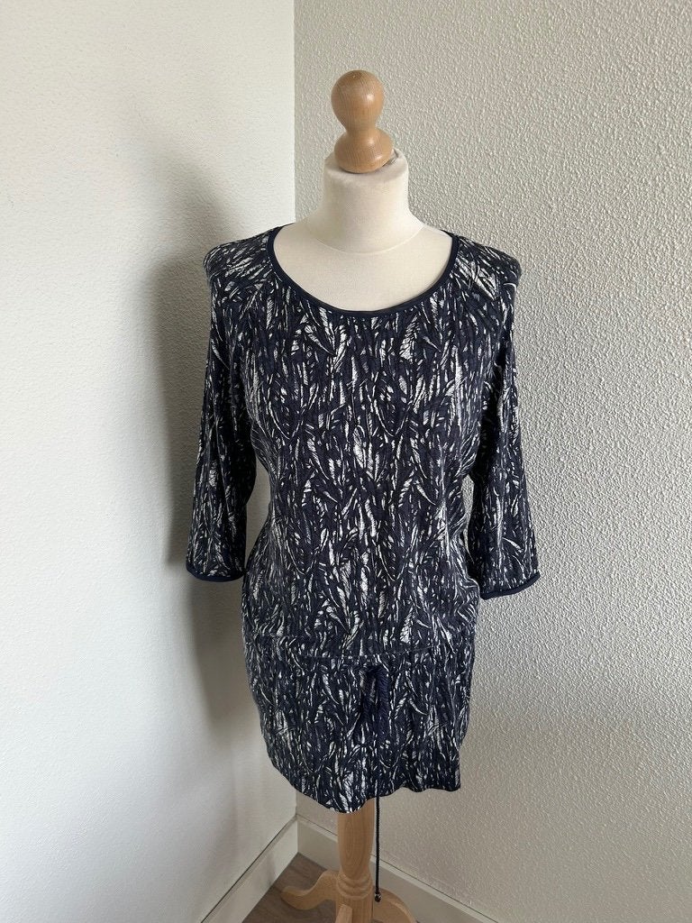 Taifun maat 42 donkerblauwe tuniek top 2198