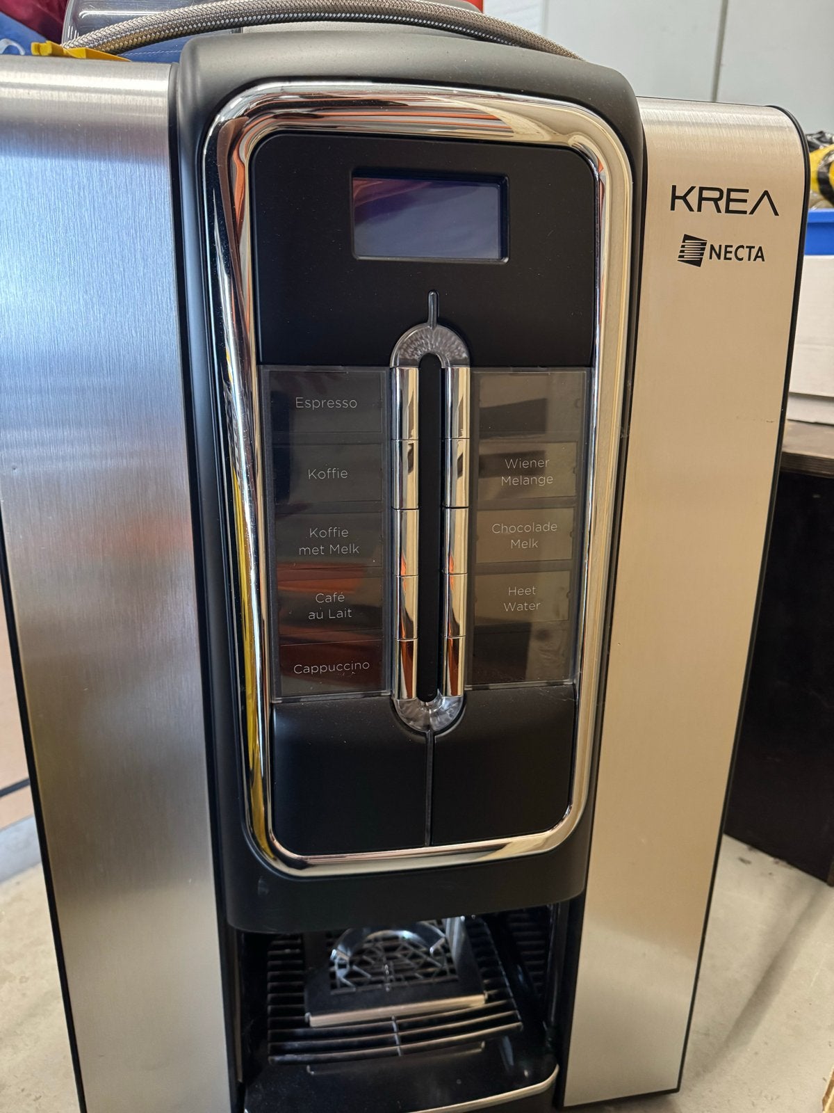 Necta Krea Koffiemachine - MET STORING- Professioneel, Witgoed en Apparatuur, Koffiezetapparaten, Gebruikt, 10 kopjes of meer