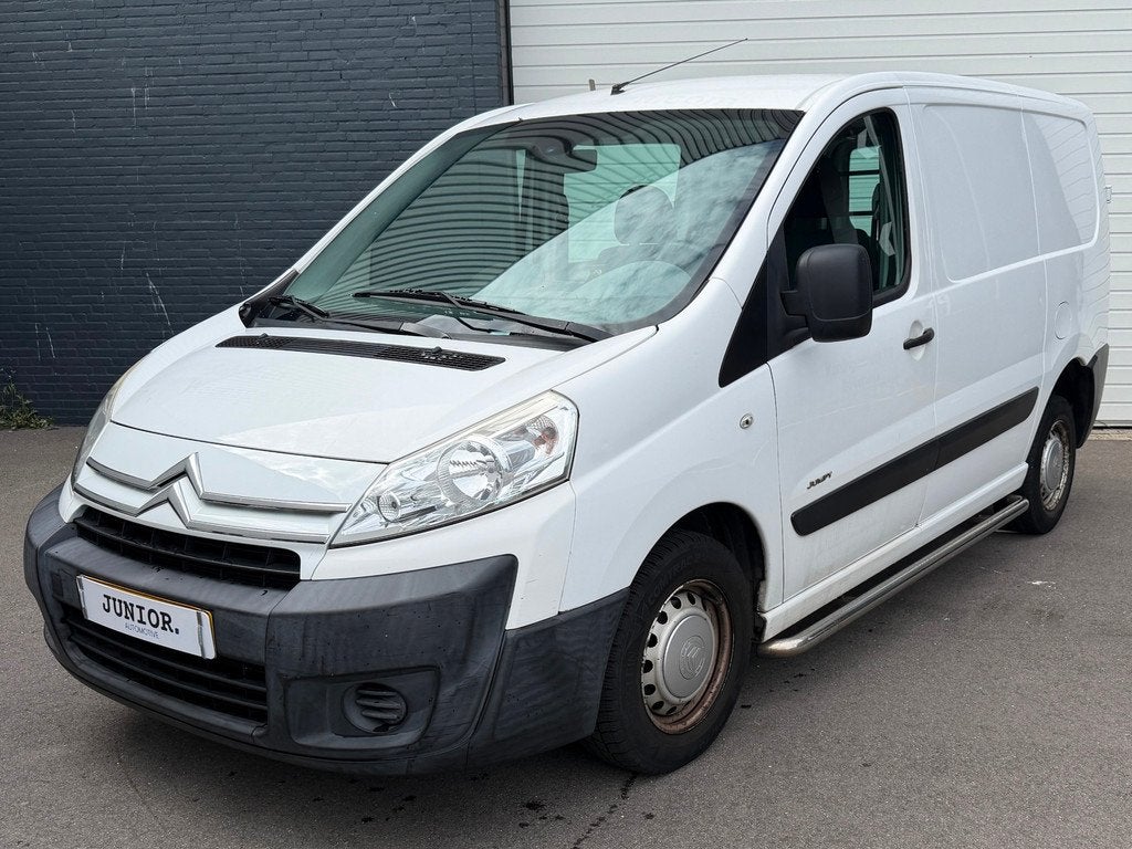 Citroen Jumpy 10 1.6 HDI L1 H1 AIRCO/BTW/CRUISE/PDC/NAP!, Auto's, Stof, Gebruikt, Zwart, Citroën