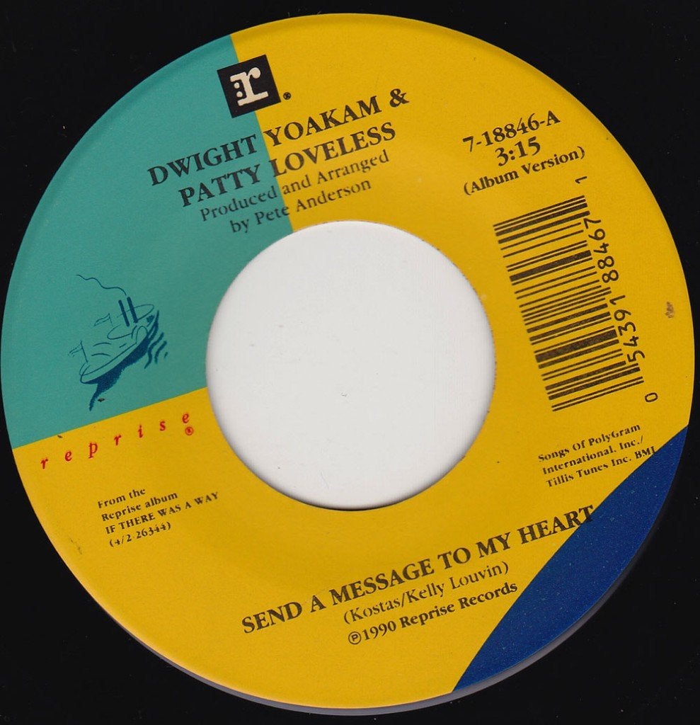 Dwight Yoakam & Patty Loveless - Send A Message To My Heart, Ophalen of Verzenden, Nieuw in verpakking, 7 inch, Country en Western
