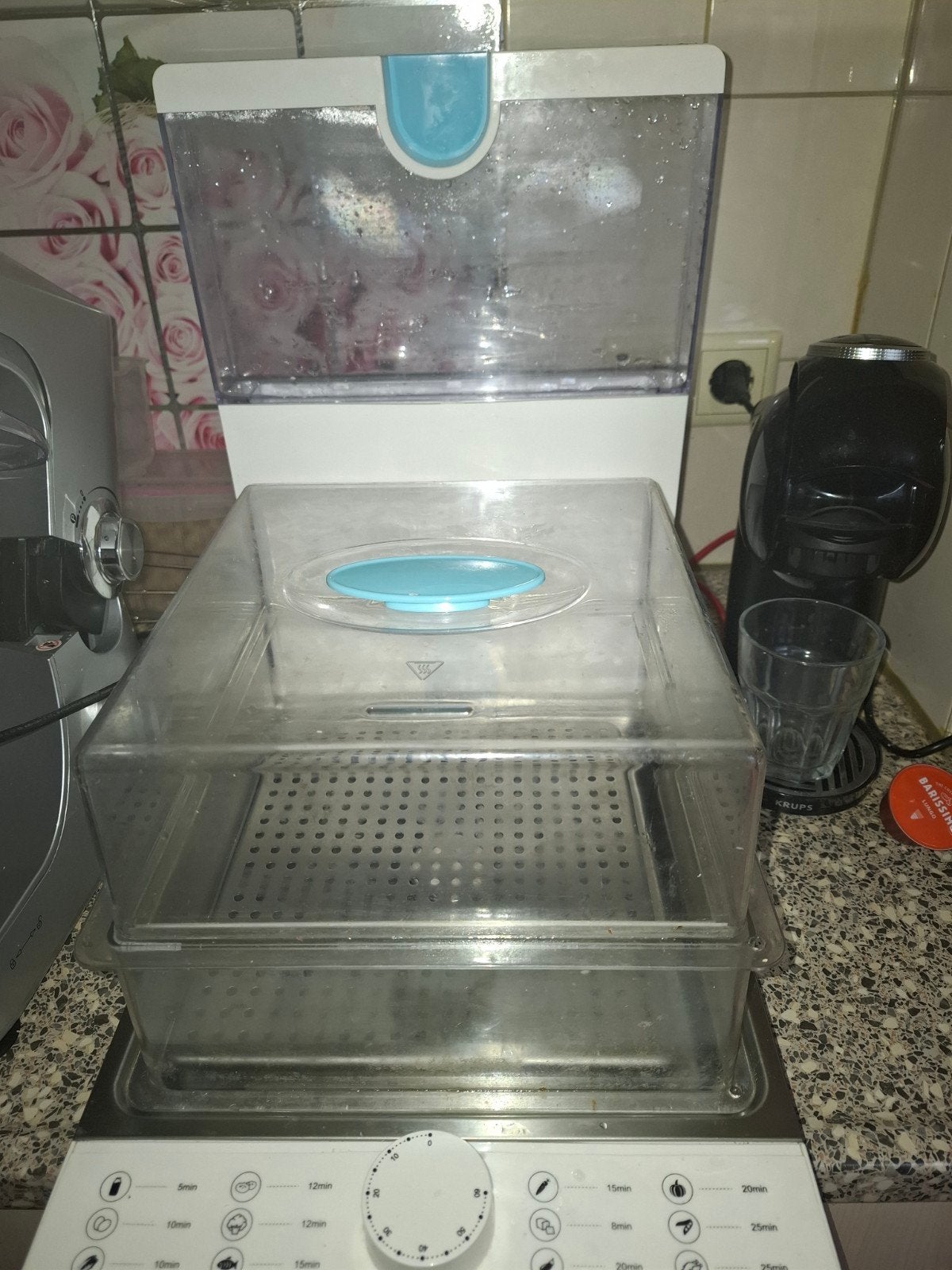 Moa foodsteamer Opvouwbaar zo goed als nieuw, Ophalen of Verzenden, Zo goed als nieuw