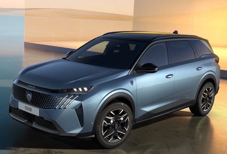 Peugeot 5008 1.2 Hybrid 136 GT SNEL RIJDEN - PANORAMADAK - 8, 145 pk, 1199 cc, Blauw, Origineel Nederlands
