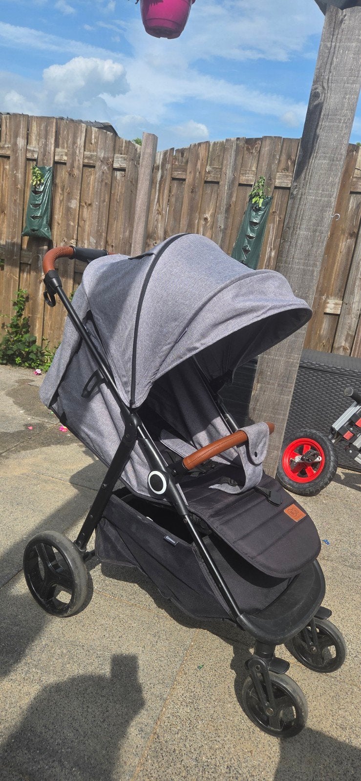 Kinderkraft Grande Plus kinderwagen, Ophalen, Gebruikt, Kinderwagen, Overige merken