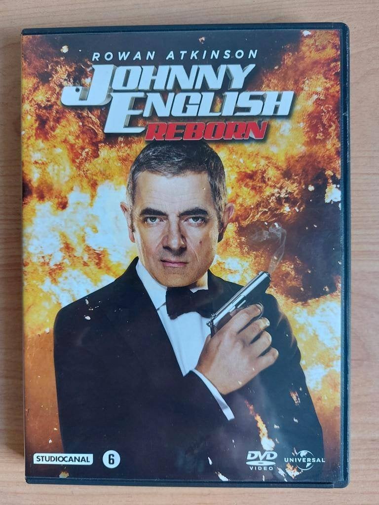 Johnny English 2 : Reborn - Rowan Atkinson, Alle leeftijden, Ophalen of Verzenden, Zo goed als nieuw, Actiekomedie