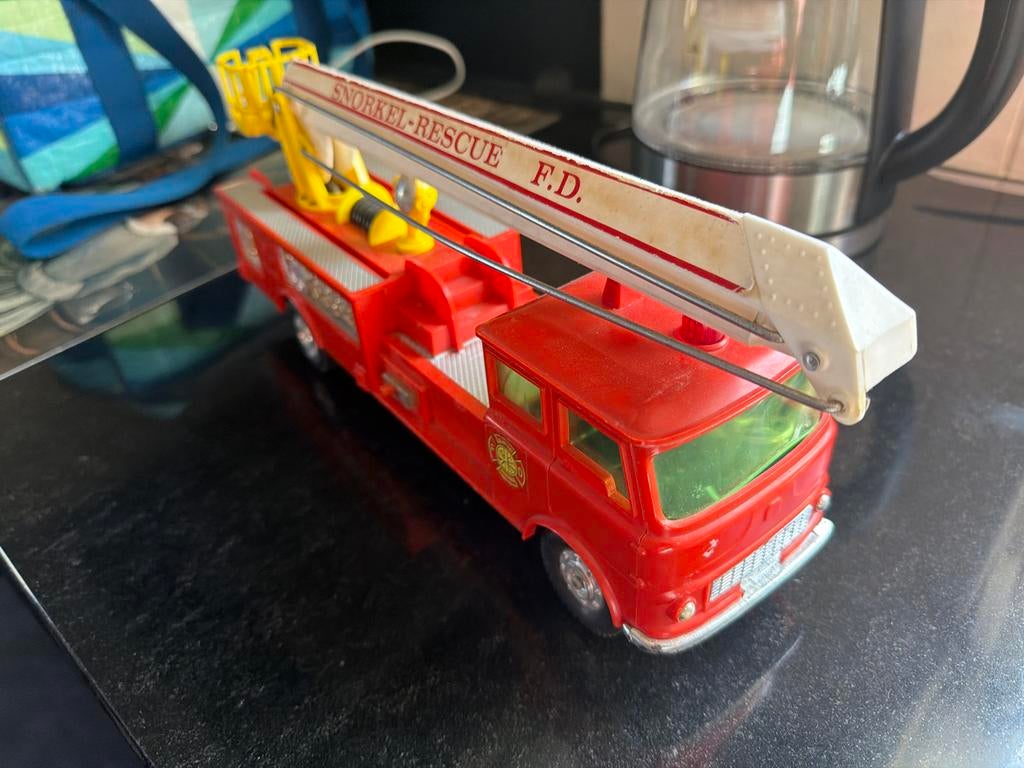 Corgi Toys Copy Bedford Snorkel Brandweerwagen Hong Kong, Overige merken, Hk, Ophalen of Verzenden, Zo goed als nieuw