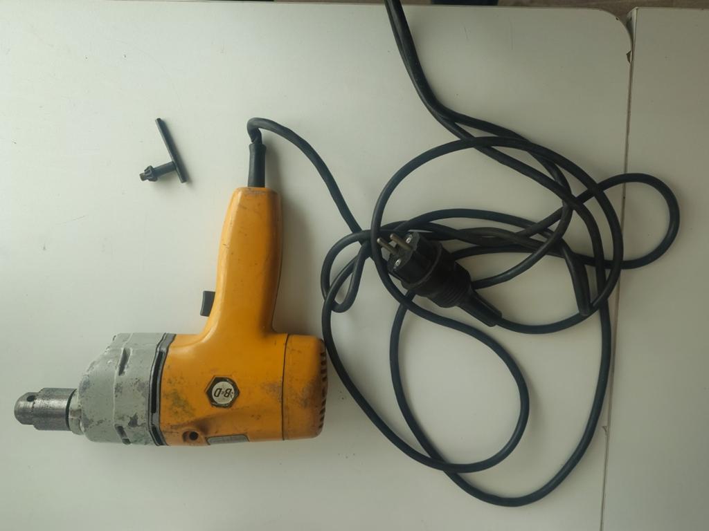 Antieke black en Decker klopboormachine, Ophalen of Verzenden, Gebruikt