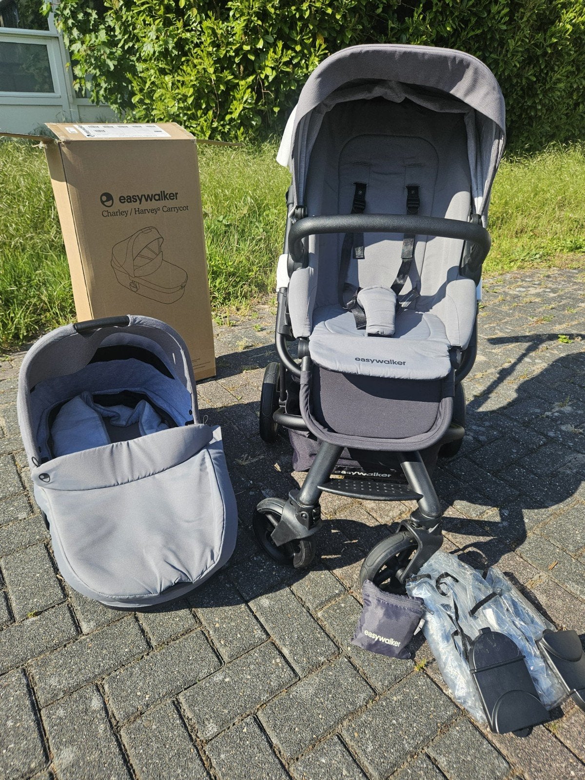 Easywalker Harvey3 Combiwagen met Reiswieg en Autostoel, Kinderen en Baby's, Overige merken, Met autostoeltje, Ophalen of Verzenden