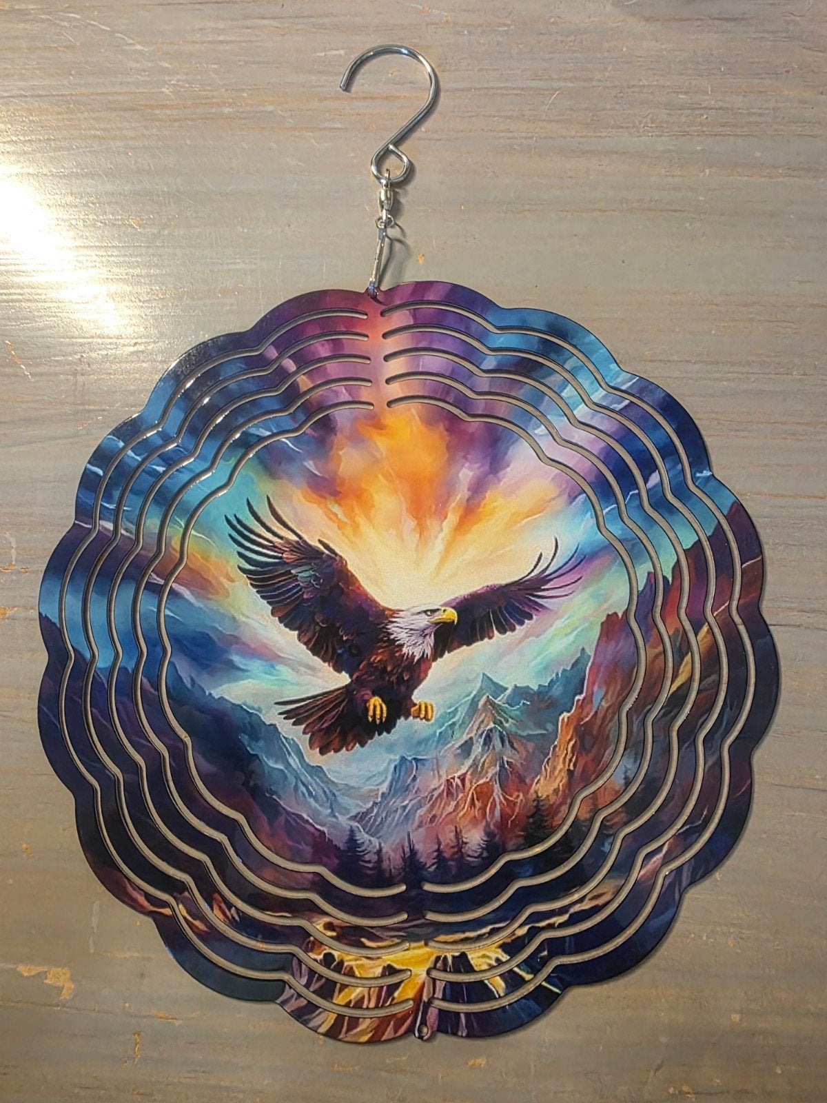 Adelaar Windspinner - Kleurrijke Tuindecoratie, Meerkleurig, Overige stijlen, Nieuw, Ophalen of Verzenden