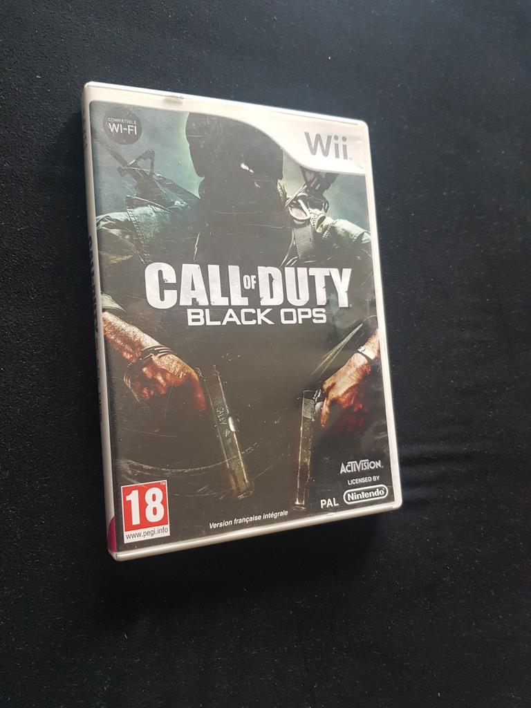 Call of Duty Black Ops Wii / COD, Vanaf 18 jaar, Shooter, Verzenden, Zo goed als nieuw