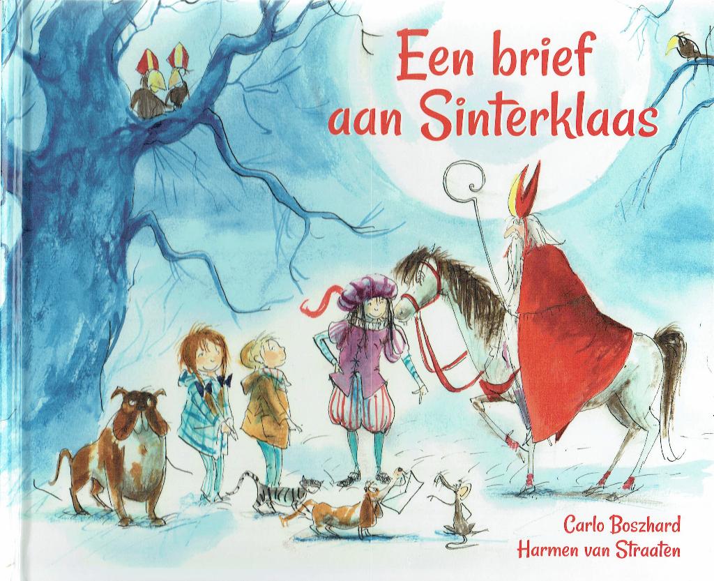 Kinderboek	Een brief aan Sinterklaas, Diversen, Sinterklaas, Zo goed als nieuw, Ophalen of Verzenden