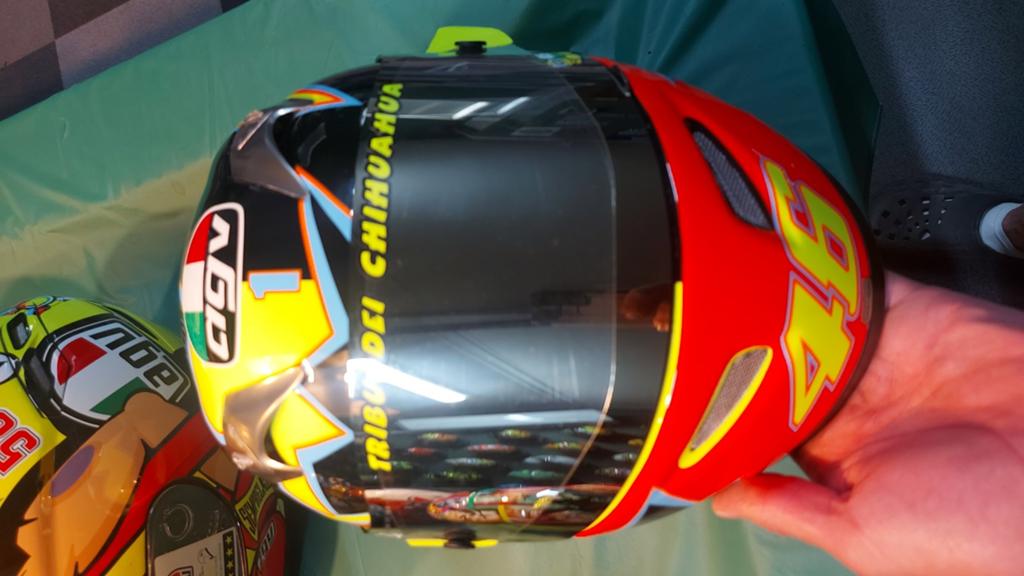 Agv ti tech 2003 valentino rossi, Ophalen of Verzenden, Gebruikt