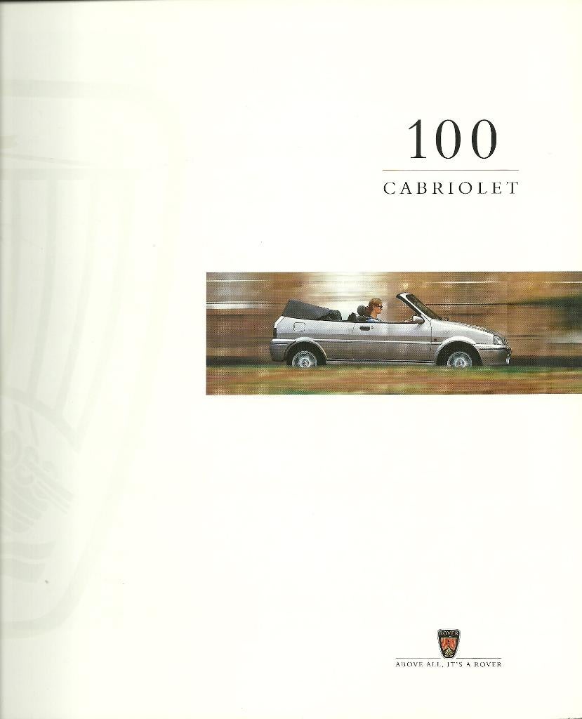 Rover cabriolet folders, Ophalen of Verzenden, Zo goed als nieuw, Algemeen