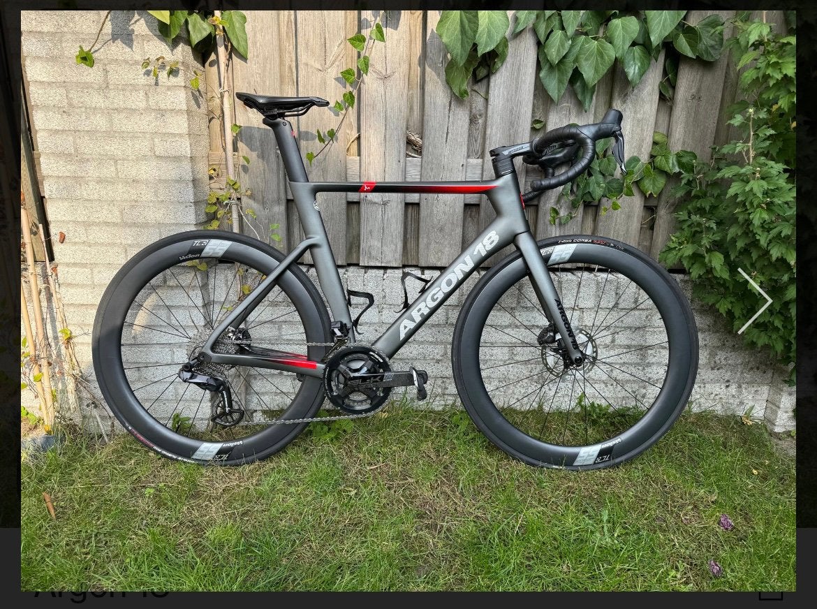 Argon 18 Nitrogen Ultegra Di2 58/L, Ophalen, Zo goed als nieuw, Overige typen