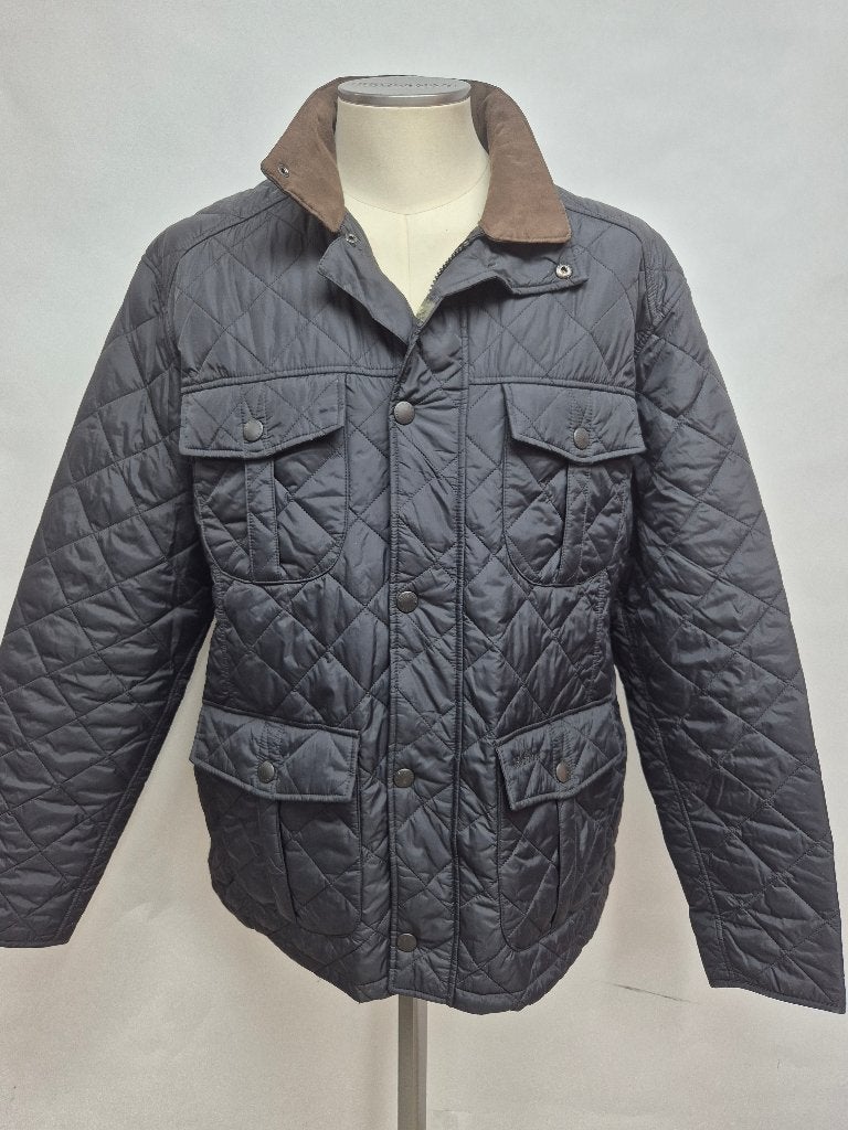 Barbour 'Explorer Quilt' jas, maat XL top!, Kleding | Heren, Barbour, Zwart, Maat 56/58 (XL), Ophalen of Verzenden