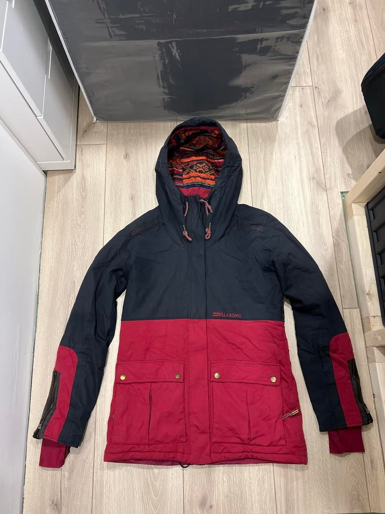 Billabong Snowboard/Skijas Maat L - Zwart/Rood, Ophalen, Gebruikt, Kleding