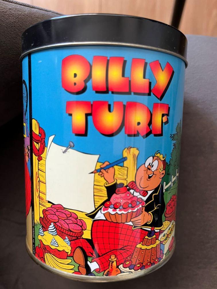 Blikken trommeltje Billy Turf, Verzamelen, Blikken, Ophalen of Verzenden, Zo goed als nieuw, Overige