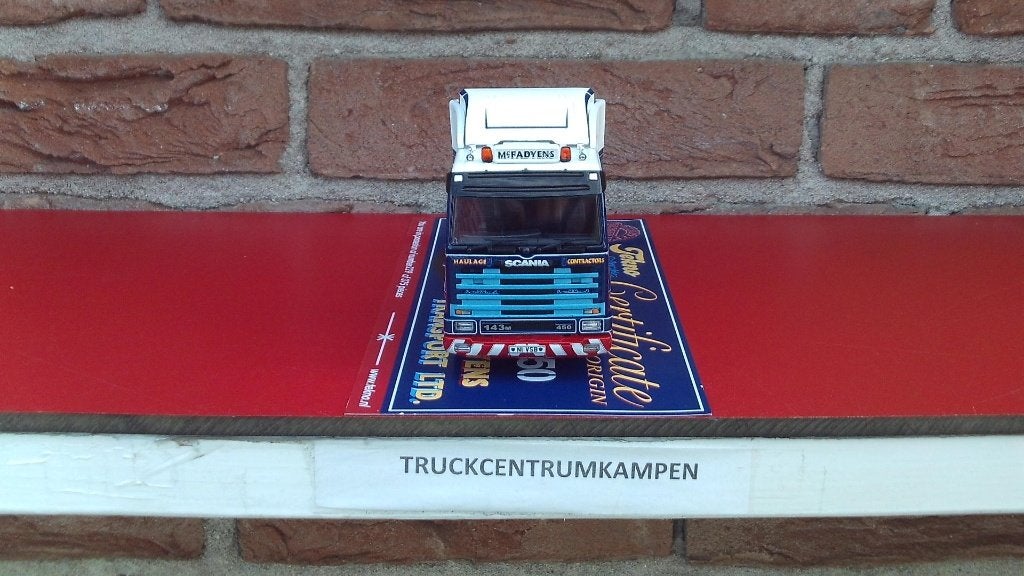 Tekno  Scania  3  Serie  Streamline  van  Mc  Fadyens., Ophalen of Verzenden, Nieuw, Bus of Vrachtwagen, Tekno