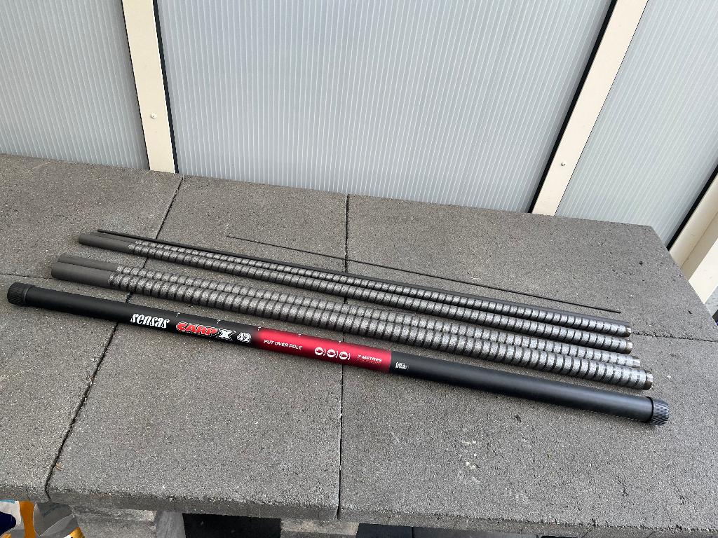 adv 920 / NIEUW commercial hengerl 7m SENSAS, Ophalen of Verzenden, Nieuw, Werphengel