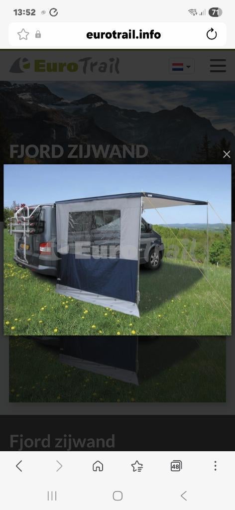 Zijwand, Ophalen, Nieuw