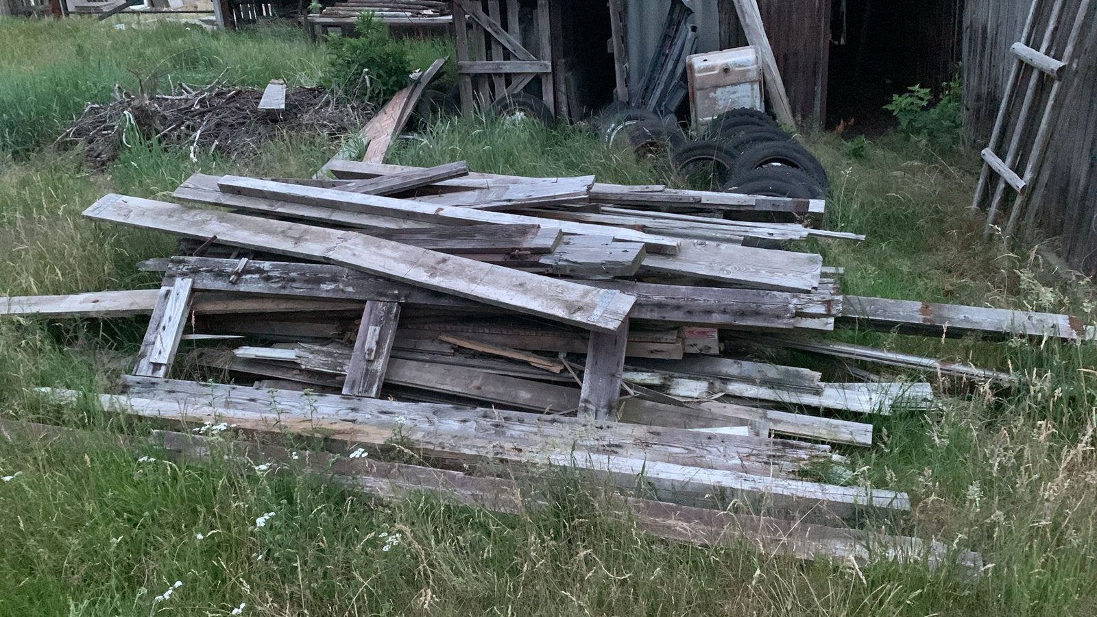 Gratis hout, Ophalen, Gebruikt, 250 tot 300 cm, 50 mm of meer