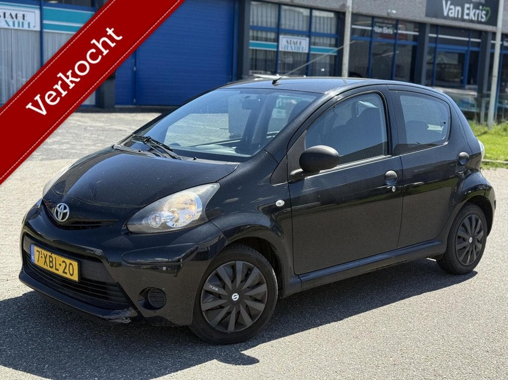 Toyota Aygo 1.0 VVT-i x 2014 5-DRS Airco Elekpakket NL Auto, Voorwielaandrijving, Euro 5, Gebruikt, Start-stop-systeem