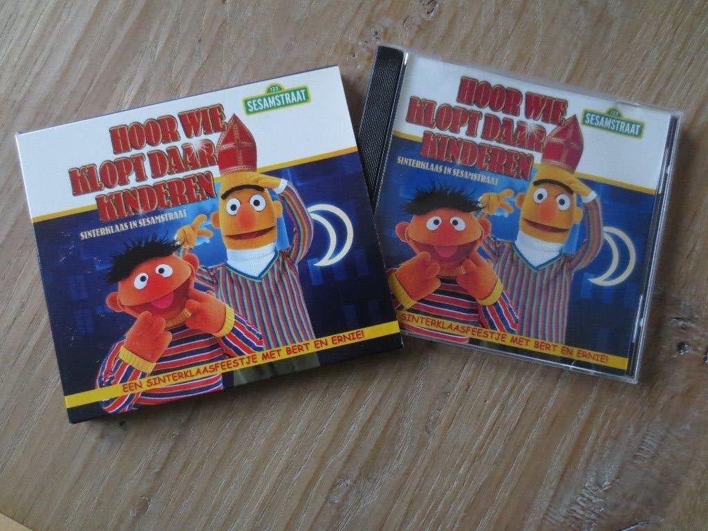 Sinterklaas CD: Hoor Wie Klopt Daar Kinderen - Sesamstraat., Cd's en Dvd's, Ophalen of Verzenden, Zo goed als nieuw, Album