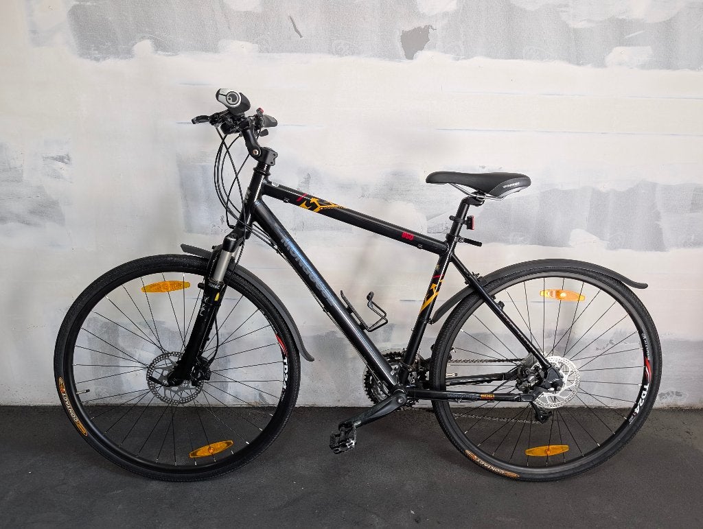 Mongoose Mountainbike, Gebruikt, Meer dan 20 versnellingen, Schijfrem, Ophalen