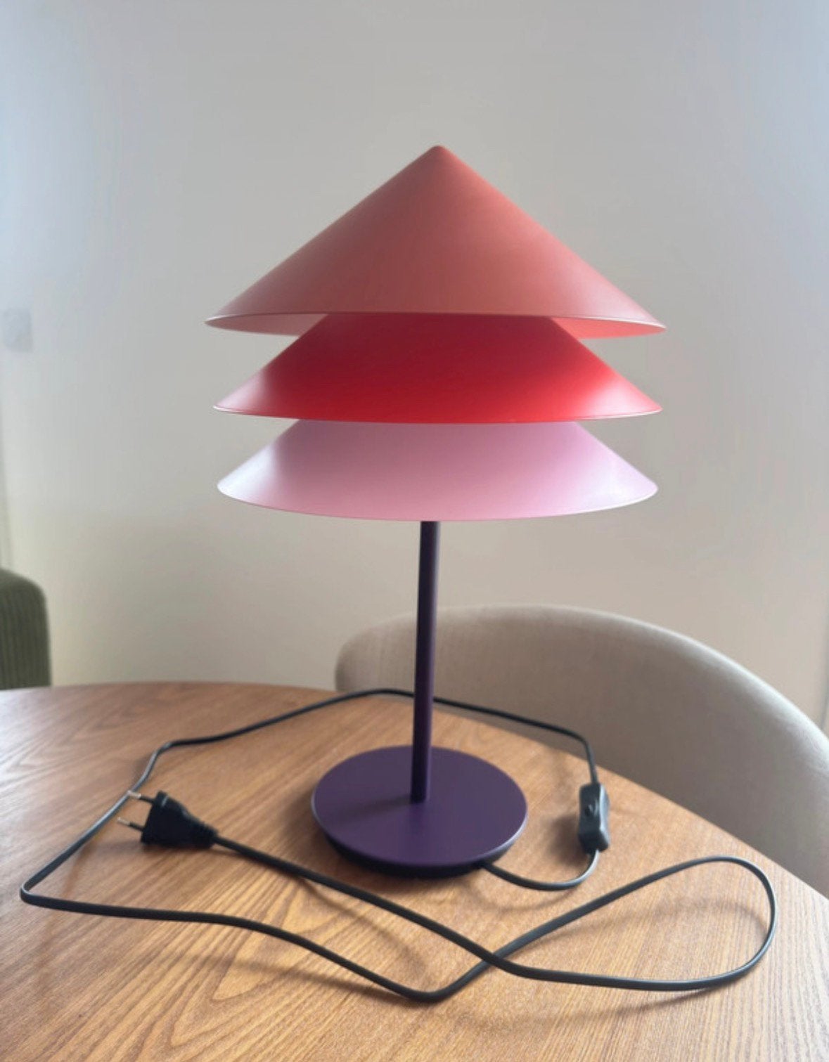 RAW Color x IKEA Tesammans limited collection lamp, Gebruikt, Paars, Ophalen of Verzenden, IKEA