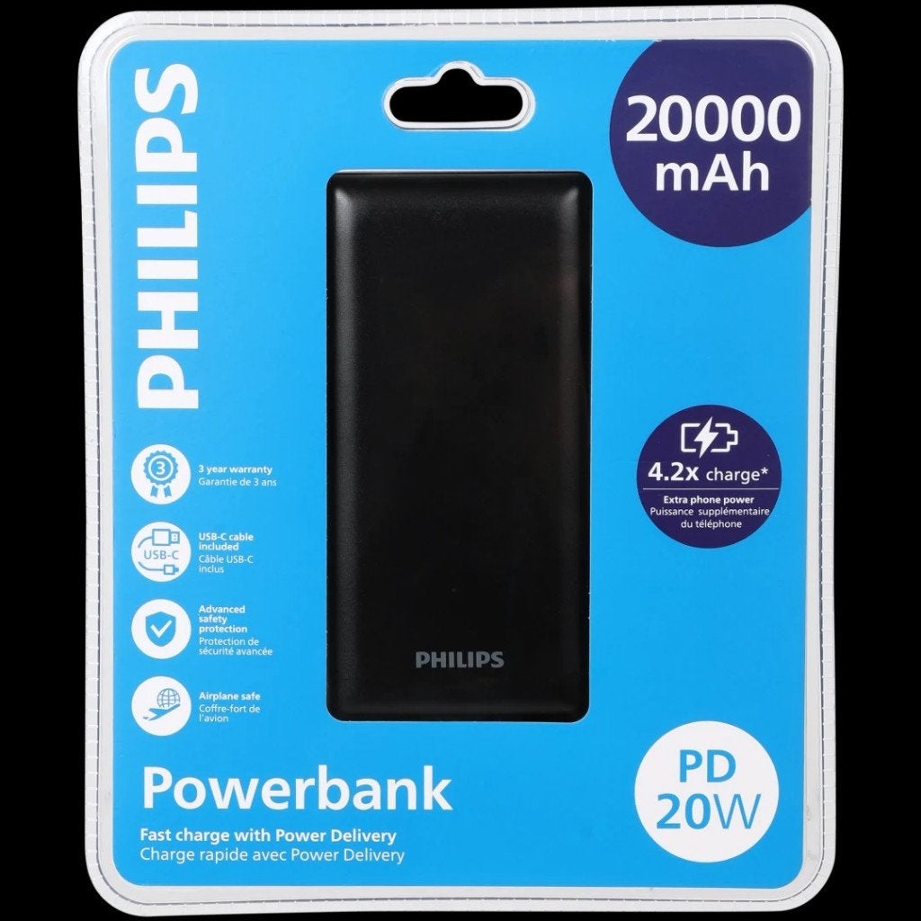 Philips powerbank  20 watt | 20.000 mAh, Ophalen, Nieuw