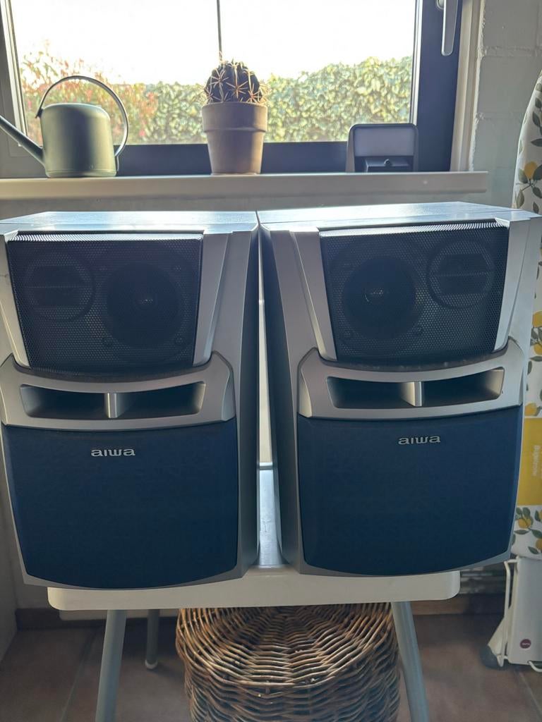 Aiwa SX-NSZ53 luidsprekers 3 weg Systeem goede boxen!, Audio, Tv en Foto, Luidsprekers, Overige merken, Gebruikt, Ophalen of Verzenden