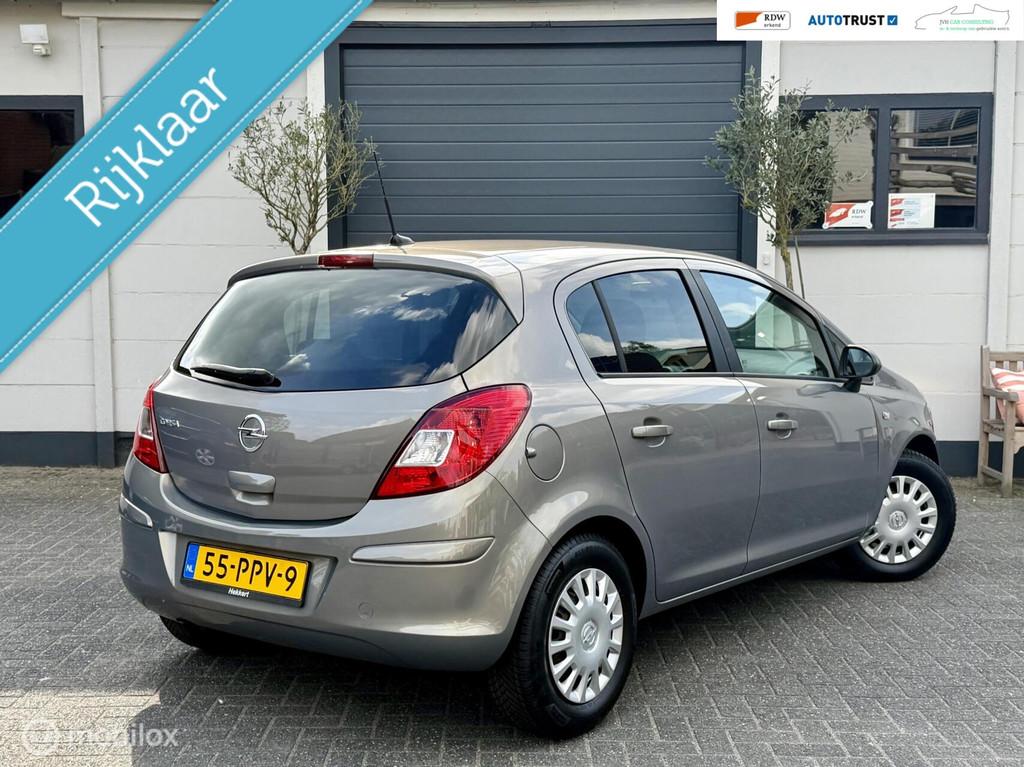 Opel Corsa 1.4-16V 100pk Edition|RIJKLAAR|NAV|AC|OPEL DLR OH, Auto's, Voorwielaandrijving, Euro 5, Gebruikt, 4 cilinders