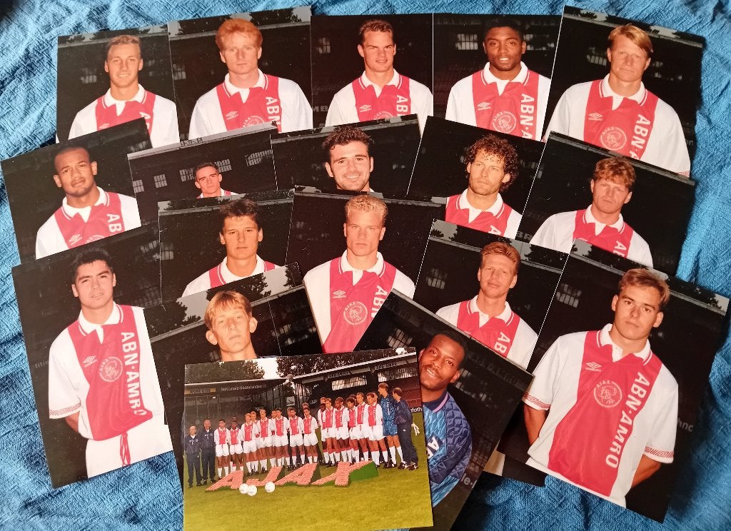 AJAX 1992/1993 de Ajacied, Ophalen of Verzenden, Zo goed als nieuw, Ajax, Spelerskaart