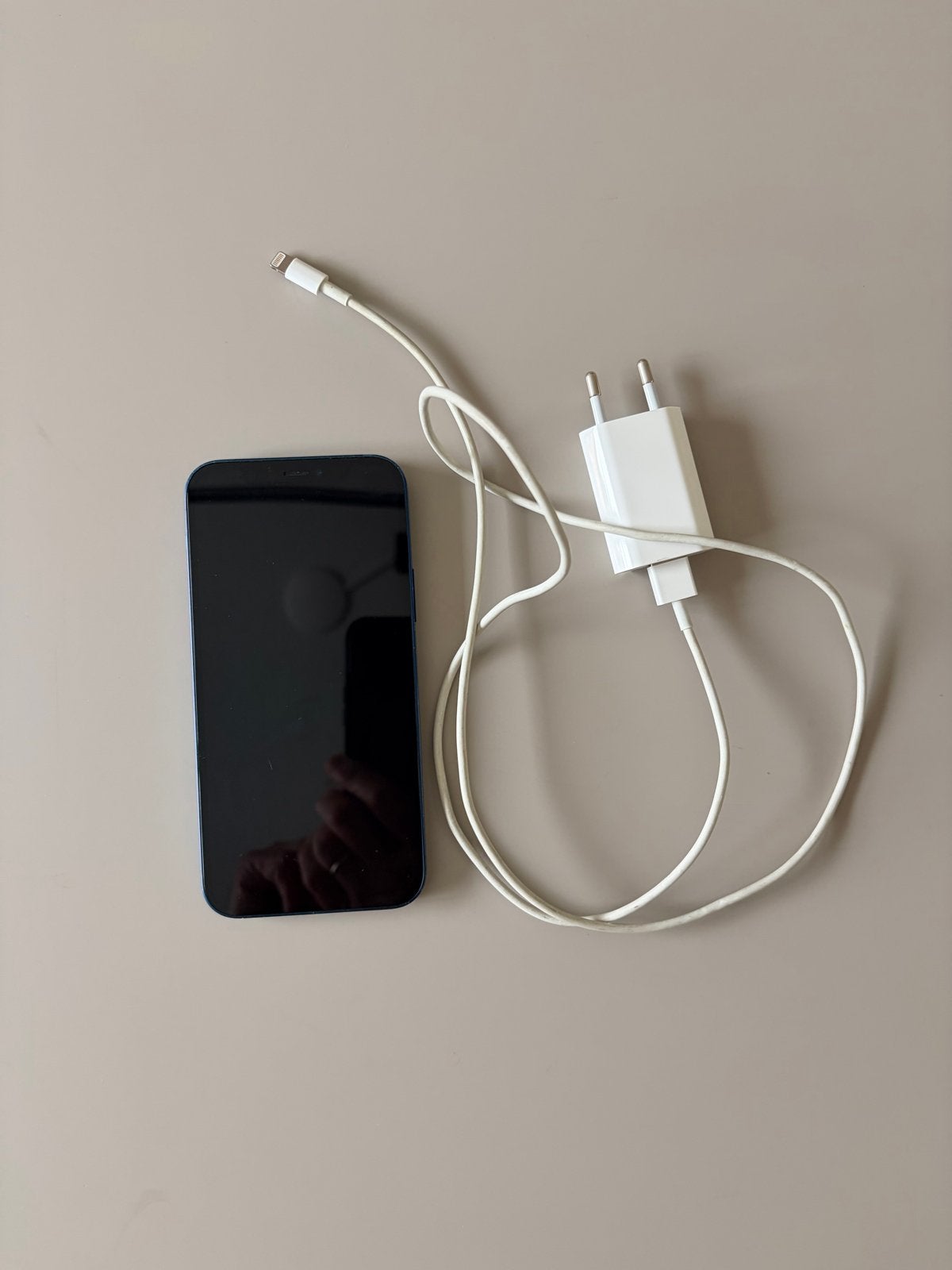 iPhone 12 128GB - Blauw, incl. oplader, accu jaar oud, Blauw, Ophalen of Verzenden, IPhone 12, Zonder simlock