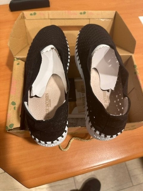 ilse jacobsen maat 39 black, Kleding | Dames, Zwart, Ophalen of Verzenden, Sneakers of Gympen, Zo goed als nieuw