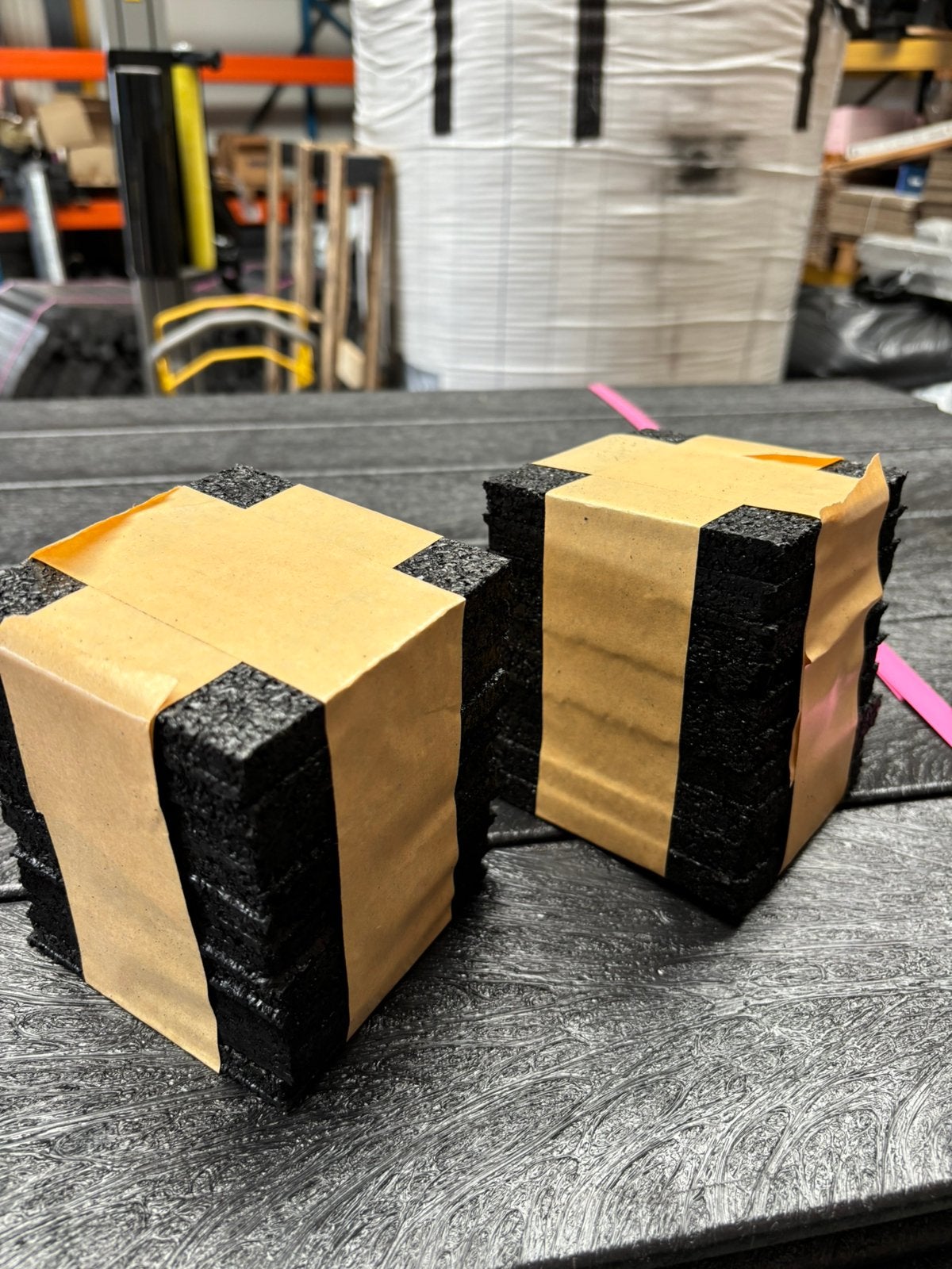 Rubber plaatjes trillingsmatjes / witgoed  per set van 10, Auto-onderdelen, Ophalen of Verzenden, Nieuw