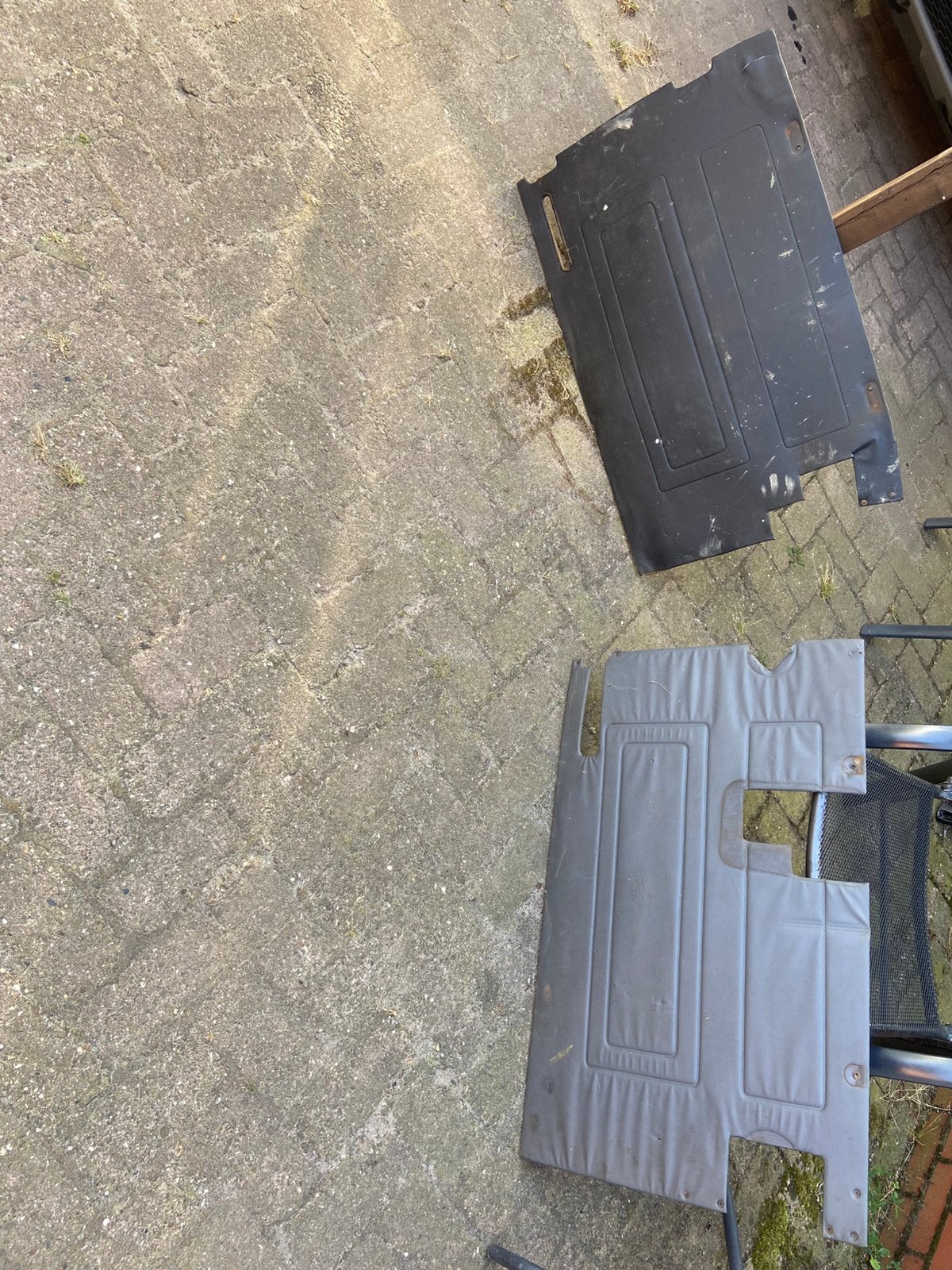 Deurkaarten achterdeur LR Defender, Ophalen, Gebruikt