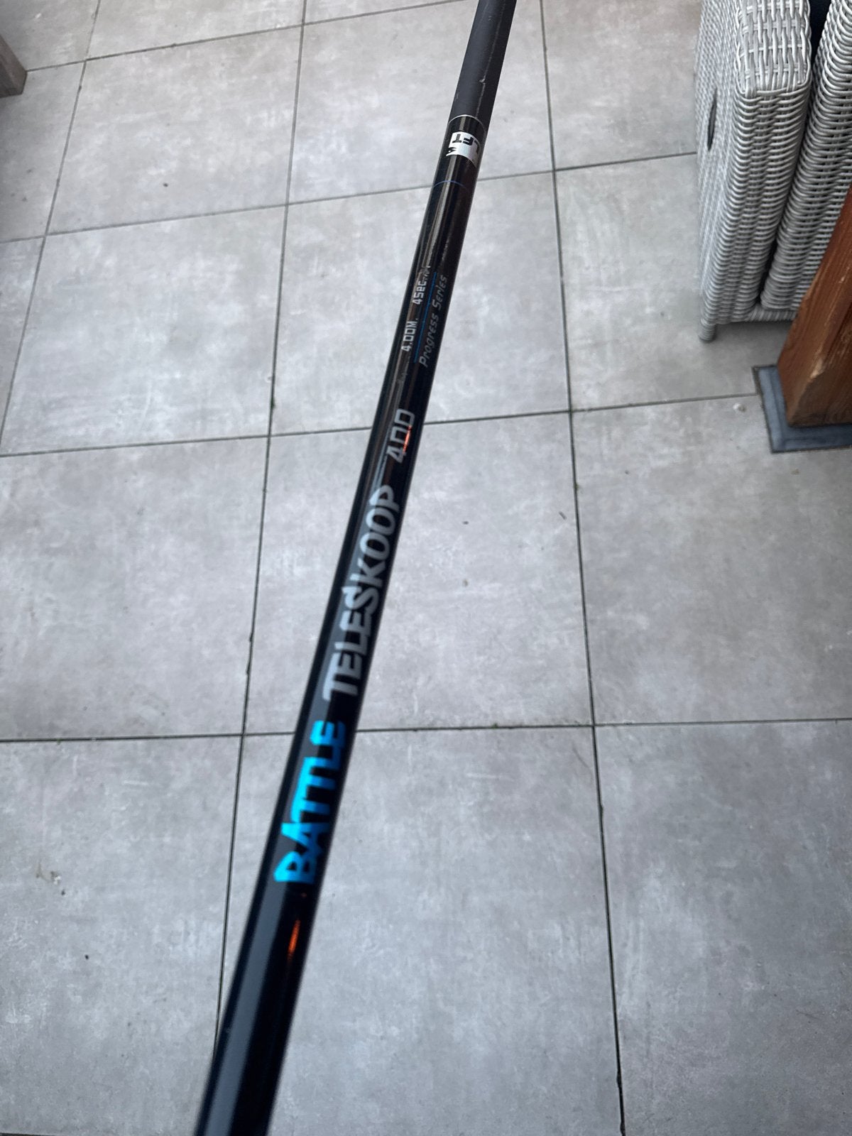 Battle Teleskoop 400 Werphengel - Progress Series, Watersport en Boten, Hengelsport | Algemeen, Ophalen, Gebruikt, Werphengel