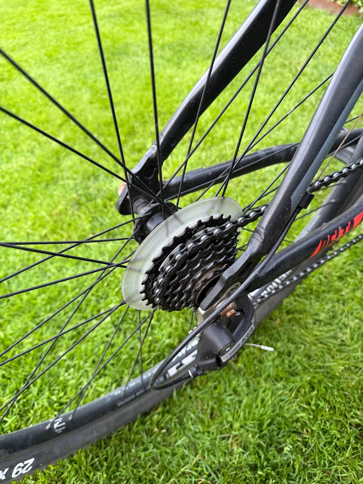 Torpado Delta Mountainbike - Zwart/Rood (29 inch), Gebruikt, Hardtail, Heren, Schijfrem