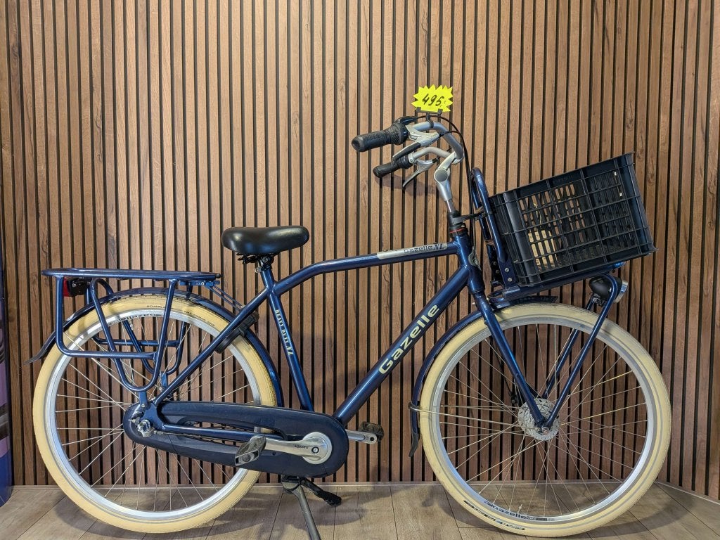 Gazelle NL 28 inch Herenfiets framehoogte 54cm, Gebruikt, Versnellingen, Niet ingevuld, Niet ingevuld