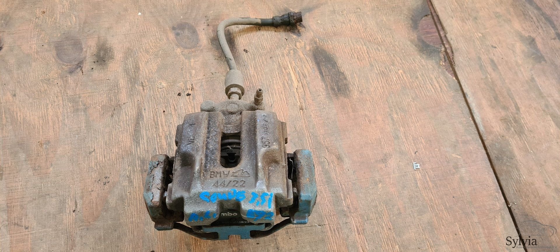 Remklauw remzadel links achter BMW 3 serie E90 E91 E92 E93 6, Gebruikt, -, -, Ophalen of Verzenden