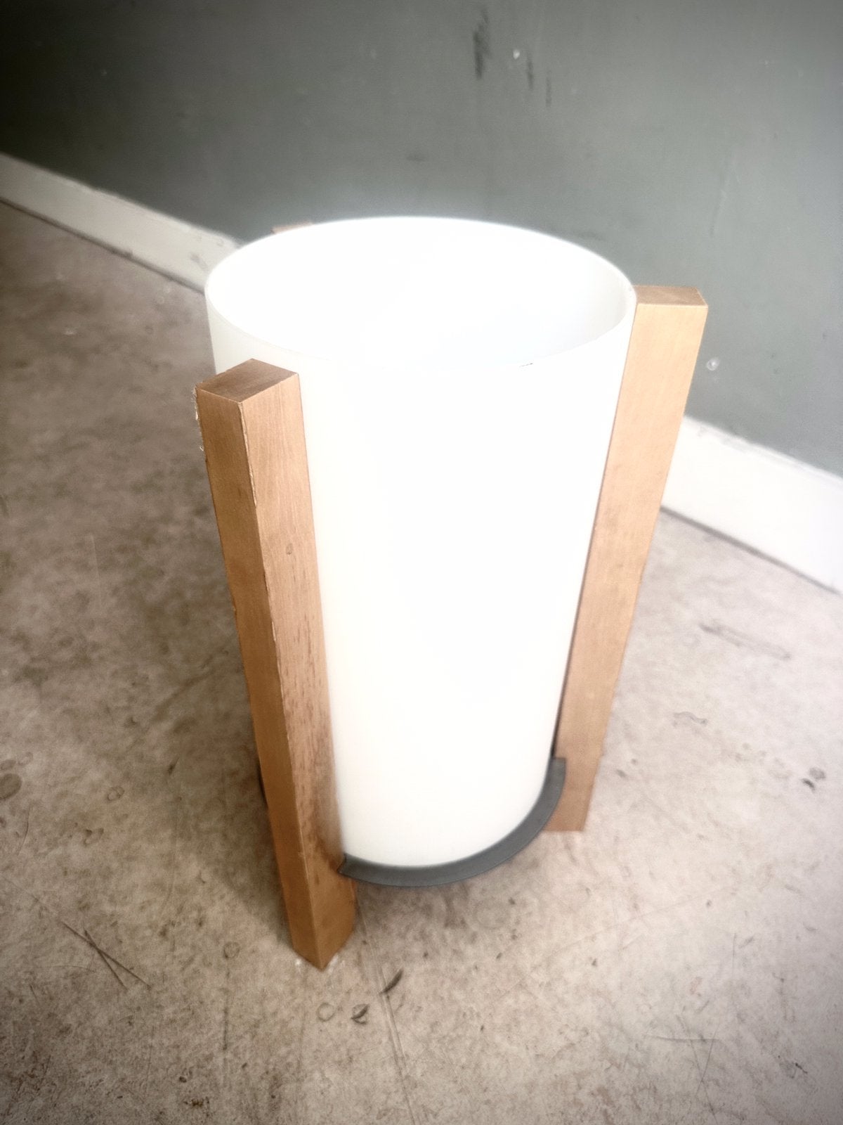 Unique IKEA retro lamp, IKEA, Ophalen of Verzenden, Glas, Gebruikt