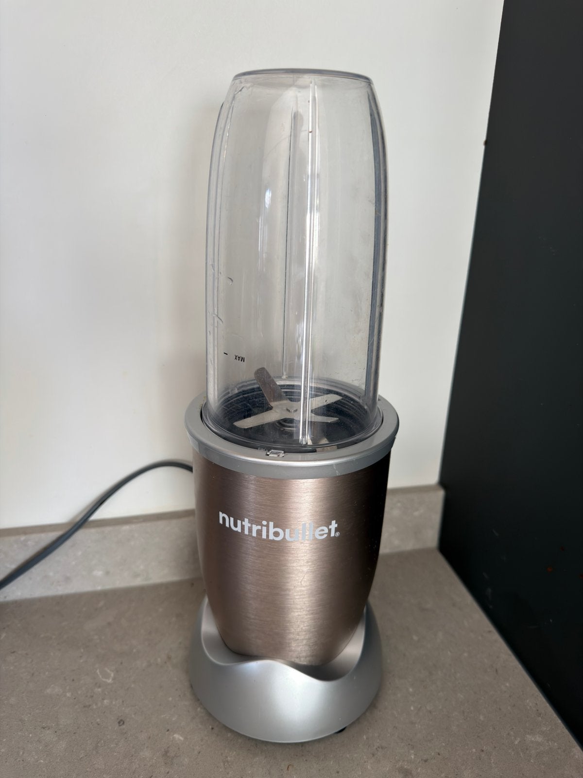 Nutribullet 900W - Gebruikt, werkt naar behoren, Ophalen of Verzenden, Gebruikt, Blender to go