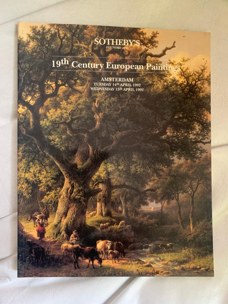 Sotheby's Catalogus 19th Century European Paintings 1992, Ophalen of Verzenden, Zo goed als nieuw, Catalogus