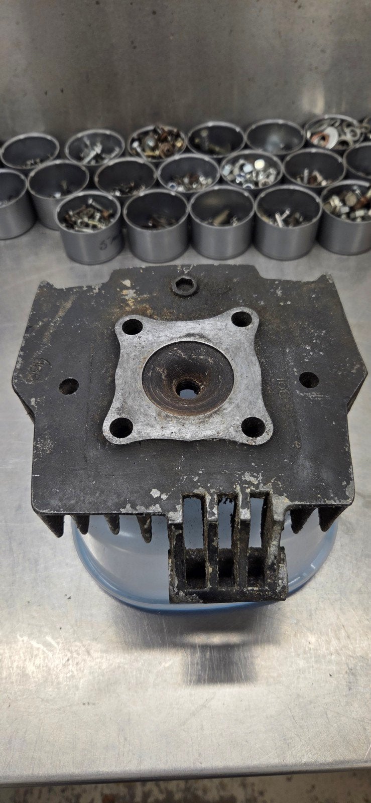 70cc Cilinderkop Honda MTX 166F 44,50mm (MB MT), Fietsen en Brommers, Ophalen of Verzenden, Gebruikt, Cilinder