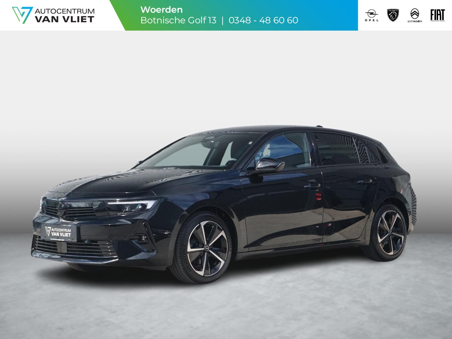 Opel Astra 1.2 GS Line | WINTERPAKKET |, Auto's, 12 maanden, Stof, 1199 cc, Zwart