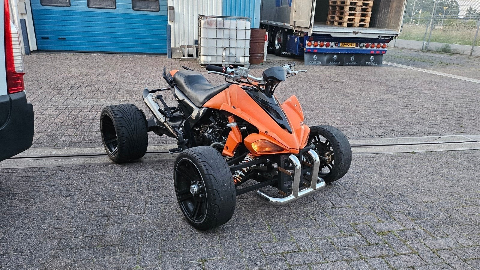 DOBO SPY EURO.4 QUAD ROAD LEGAL QUAD - 3000 km, Ophalen of Verzenden