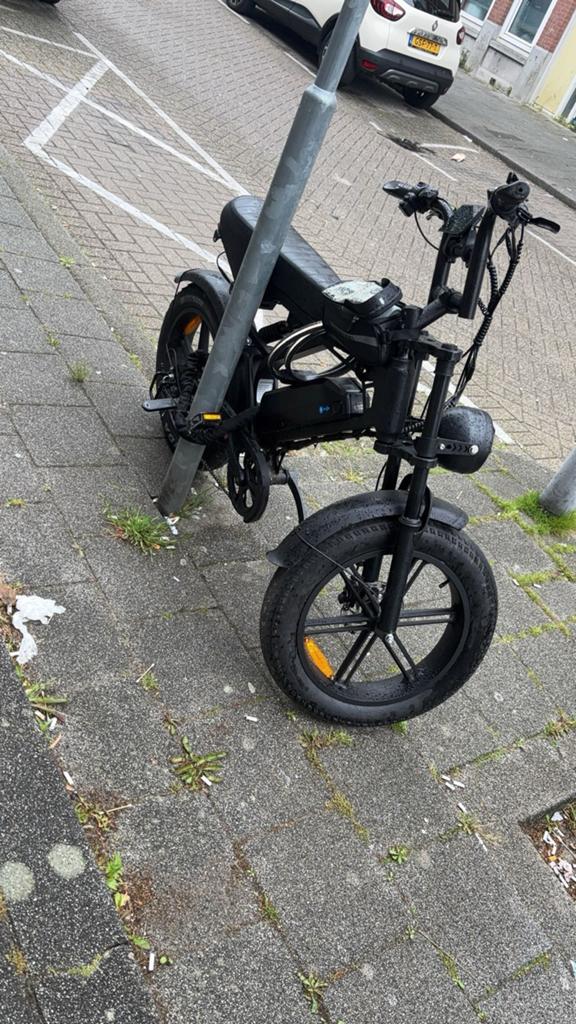 Stoere Fatbike E-bike - Zwart, Zo goed als nieuw, Overige merken, Ophalen of Verzenden, Zo goed als nieuw, 51 tot 55 cm